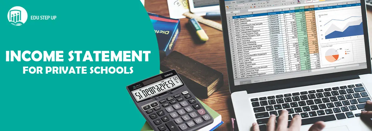 What is the income statement for private schools?